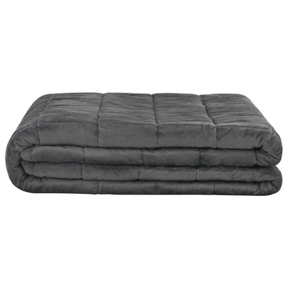 Weighted Blanket Anthracite 152 x 203 cm 7 kg 100% Cotton 205T