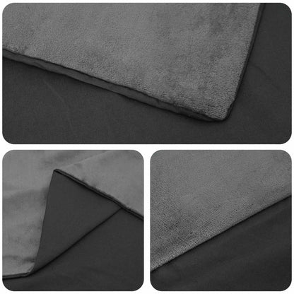 Weighted Blanket Anthracite 122 x 183 cm 5 kg 100% Cotton 205T