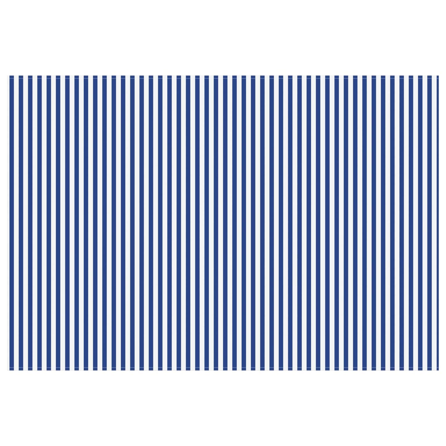 Awning Replacement Fabric Blue and White 350 x 250 cm Polyester