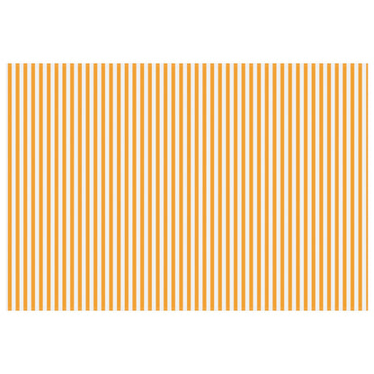 Awning Replacement Fabric Yellow and White 300 x 200 cm