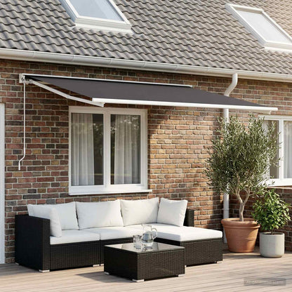 Awning Replacement Fabric Anthracite 250 x 200 cm Polyester