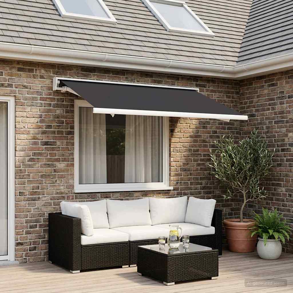 Awning Replacement Fabric Anthracite 300 x 250 cm Polyester