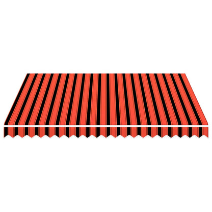 Awning Replacement Fabric Orange and Brown 300 x 250 cm