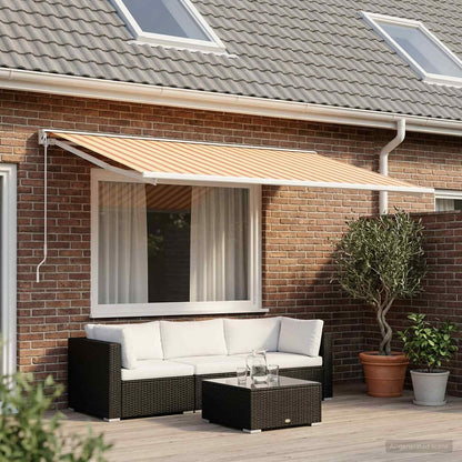 Awning Replacement Fabric Multicolour 500 x 350 cm Polyester