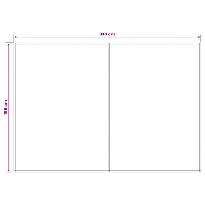 Awning Replacement Fabric Beige 350 x 200 cm Polyester