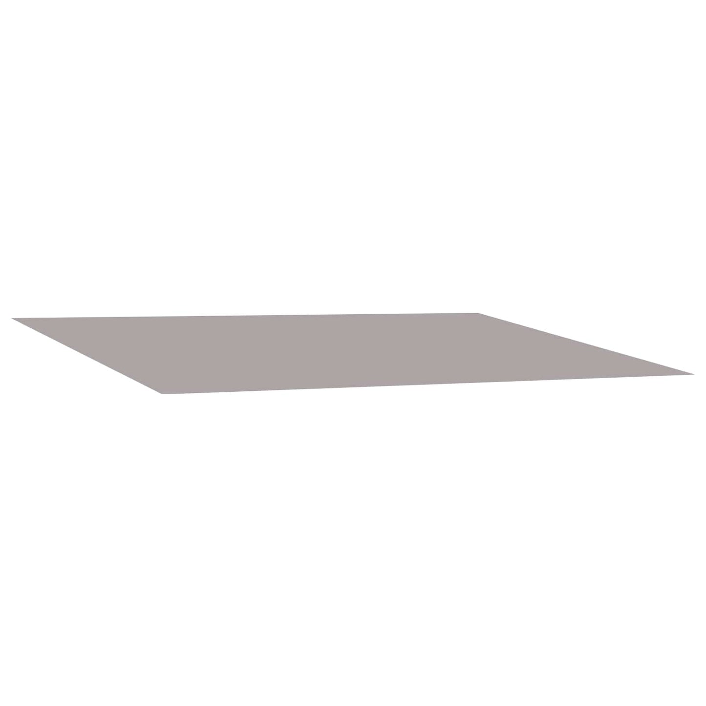 Awning Replacement Fabric Light Grey 350 x 250 cm Polyester