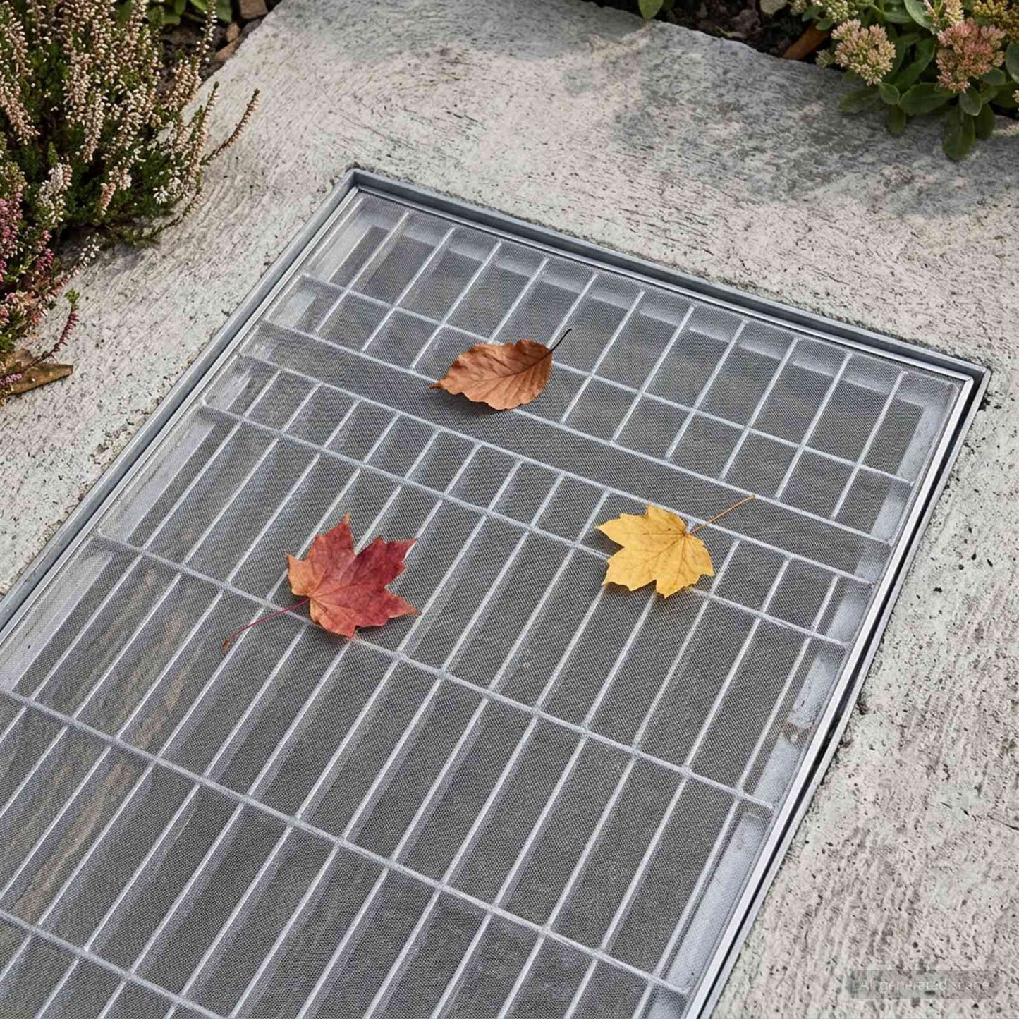 Light Shaft Cover with Clips 2 pcs 70 x 130 cm Silver