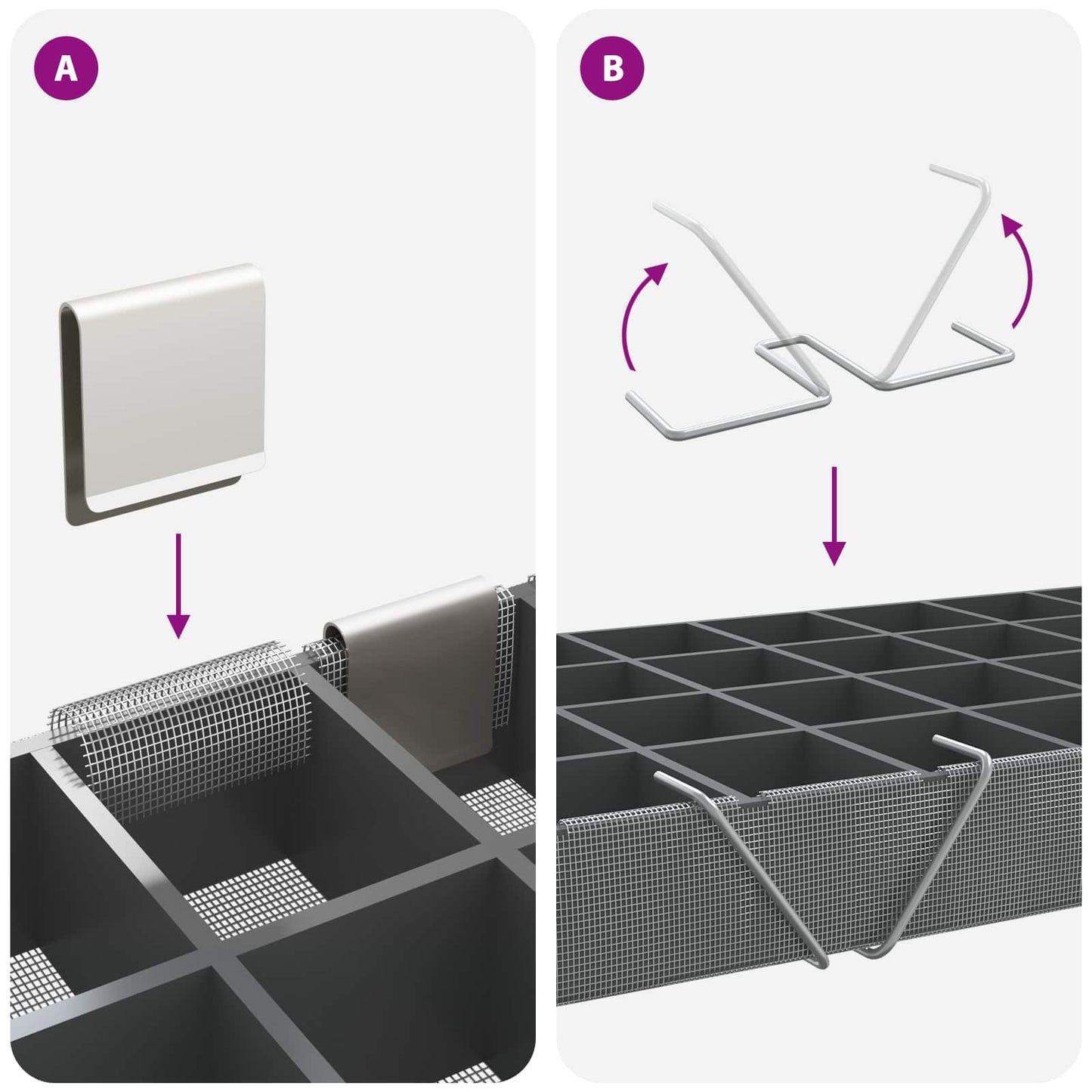 Light Shaft Cover with Clips 2 pcs 70 x 130 cm Silver