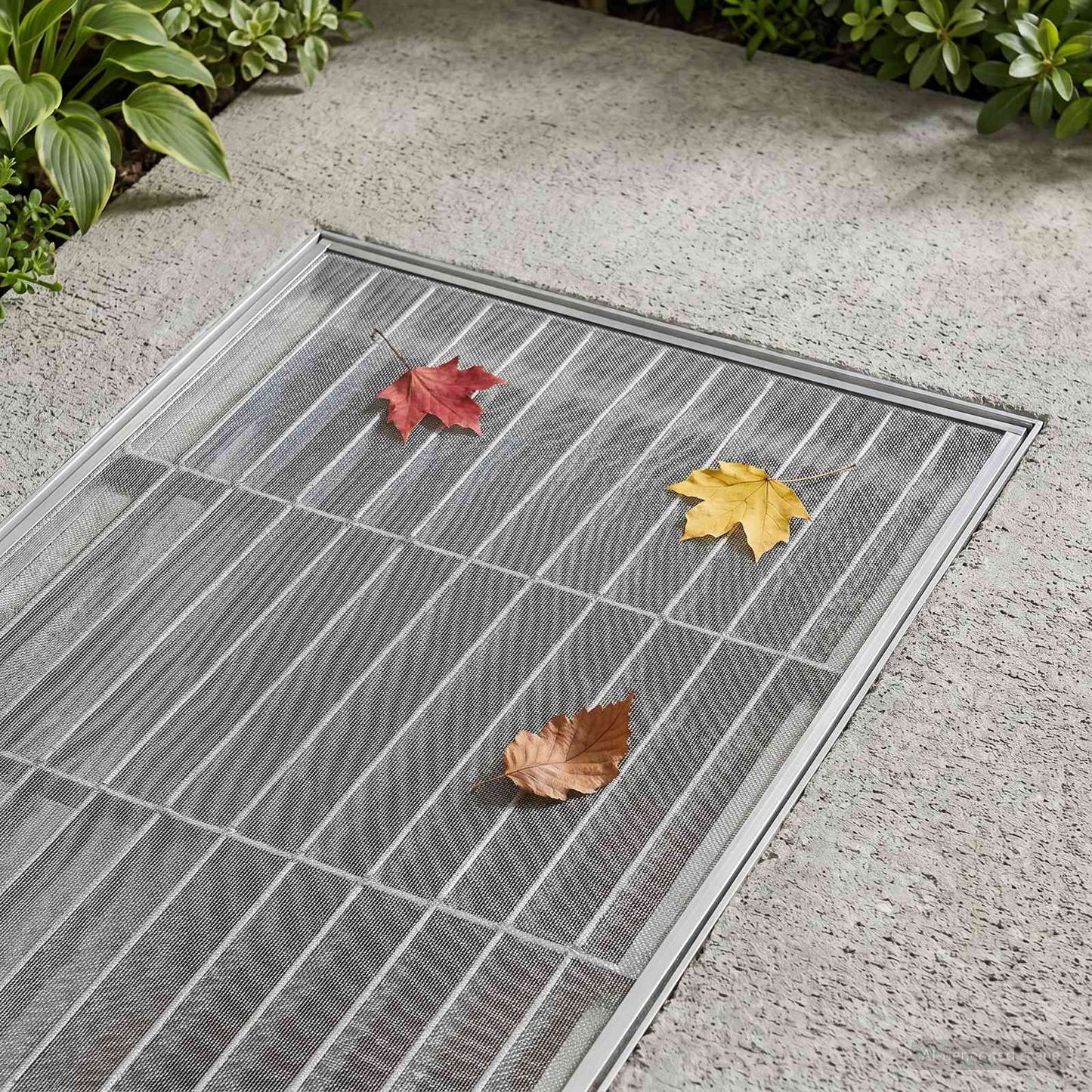 Light Shaft Cover with Clips 2 pcs 70 x 190 cm Silver
