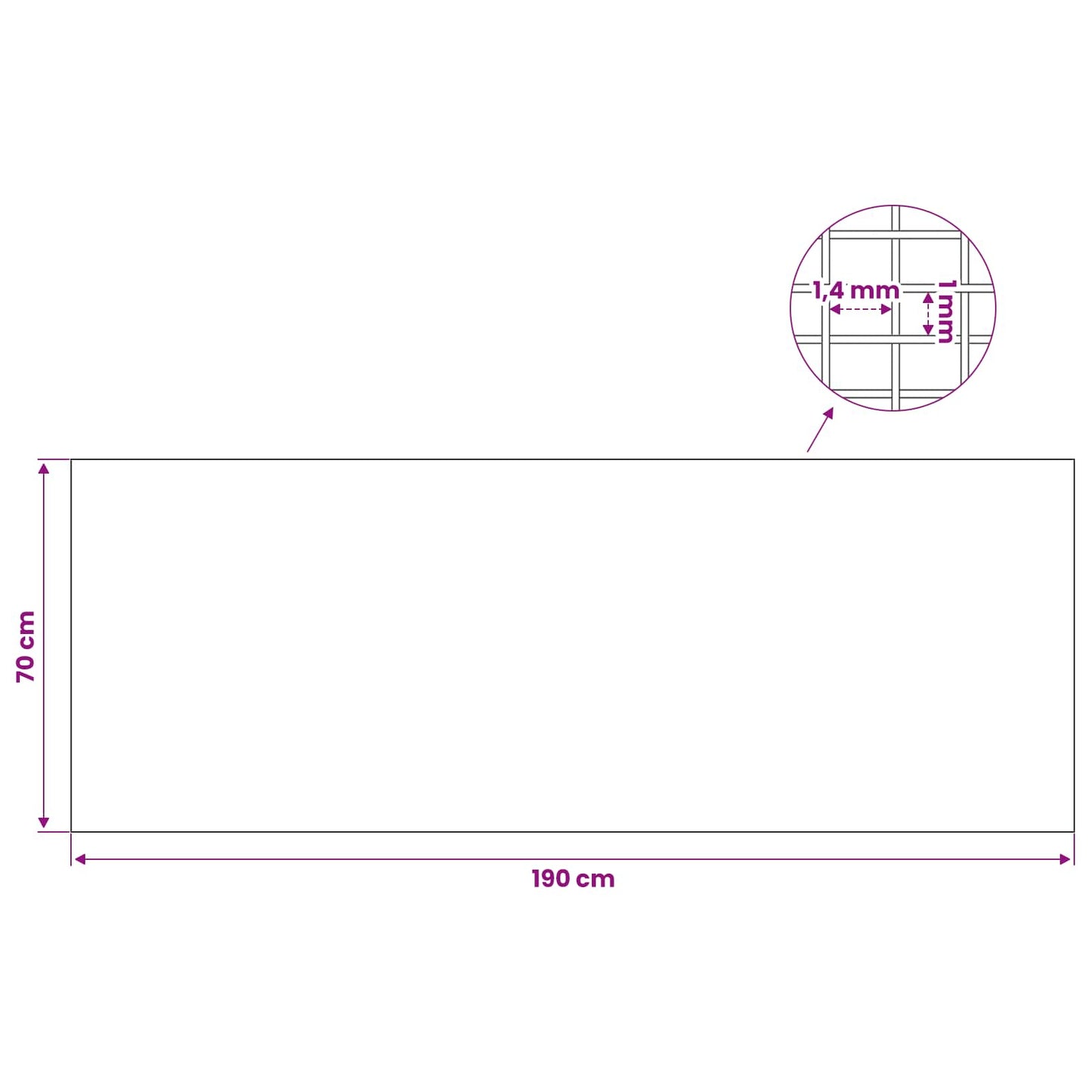 Light Shaft Cover with Clips 5 pcs 70 x 190 cm Aluminum Silver