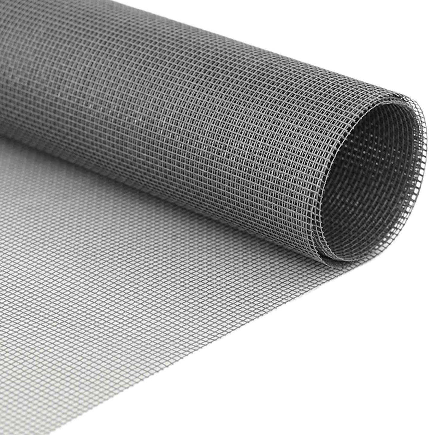 Light Shaft Cover with Clips 2 pcs 70 x 190 cm Fiberglass Grey