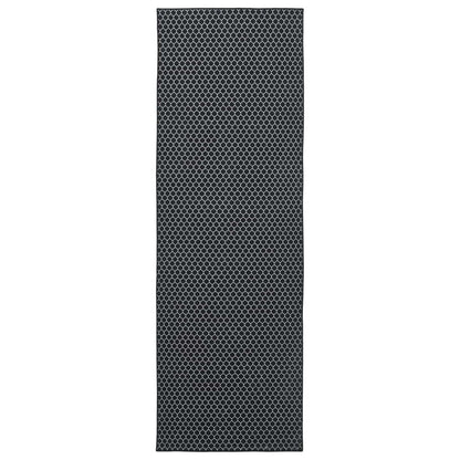 Rug Runner ORIZ 1150 gsm Black Mesh Pattern