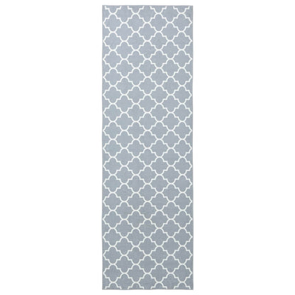 Rug Runner ORIZ 1150 gsm Grey and White