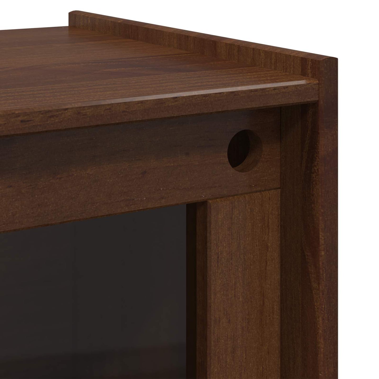 Cupboard BILBAO Dark Caramel 104 x 40 x 120 cm