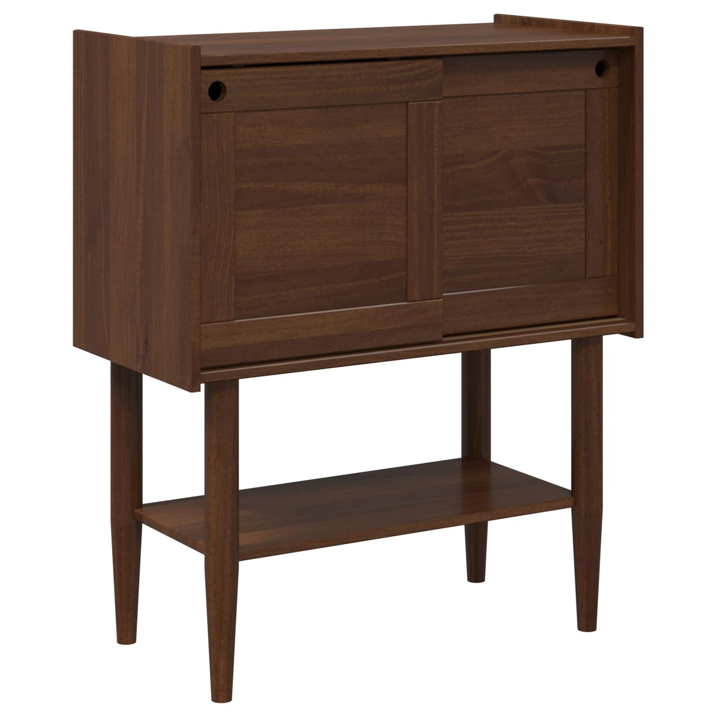 Console Table BILBAO Dark Caramel 80 x 40 x 95 cm