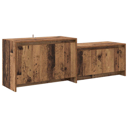 TV Cabinet 147 x 35 x 50 cm Oak Wood Engineered Wood