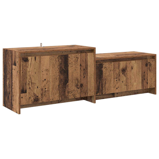 TV Cabinet 147 x 35 x 50 cm Oak Wood Engineered Wood
