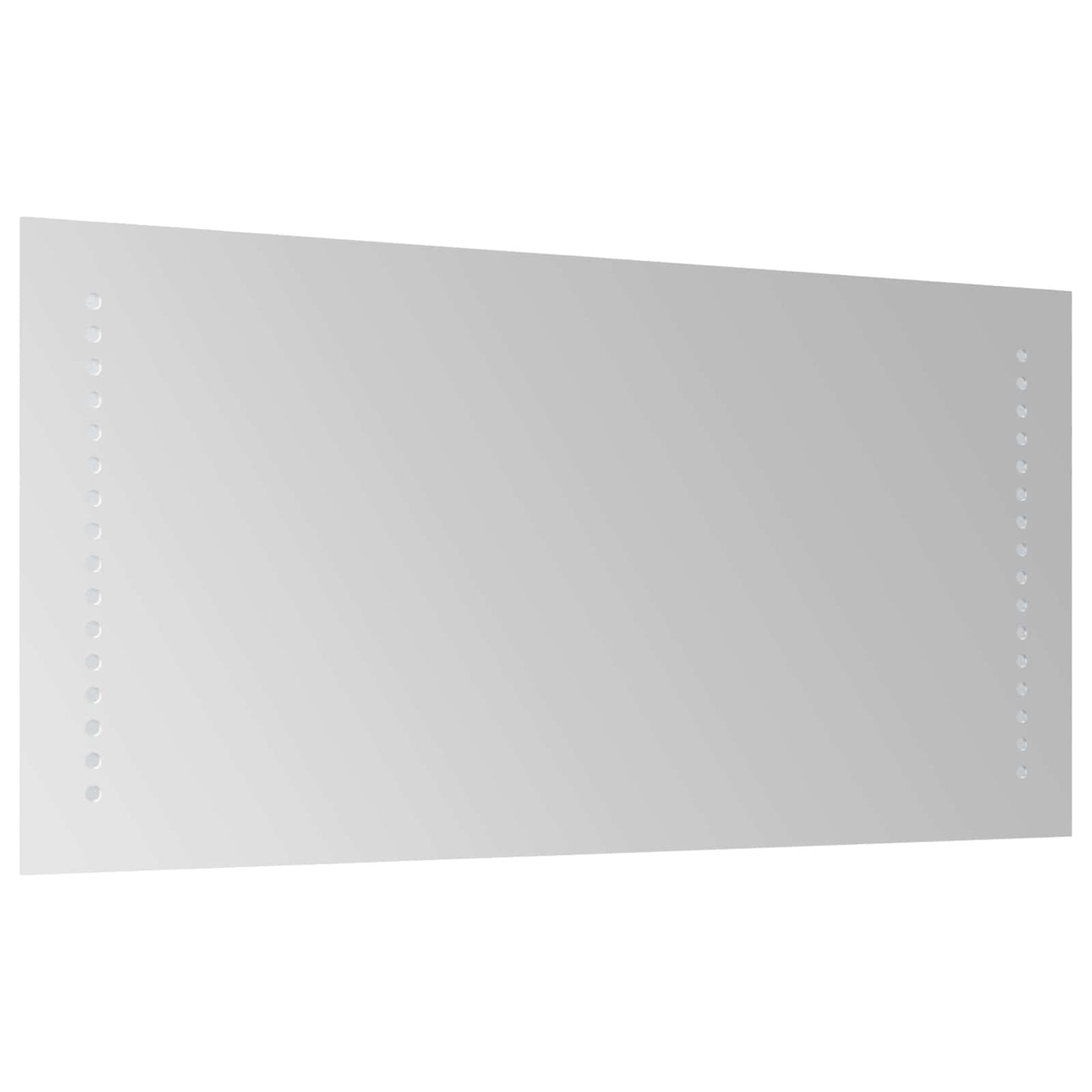 LED Bathroom Mirror Transparent 60 x 30 cm Tempered Glass