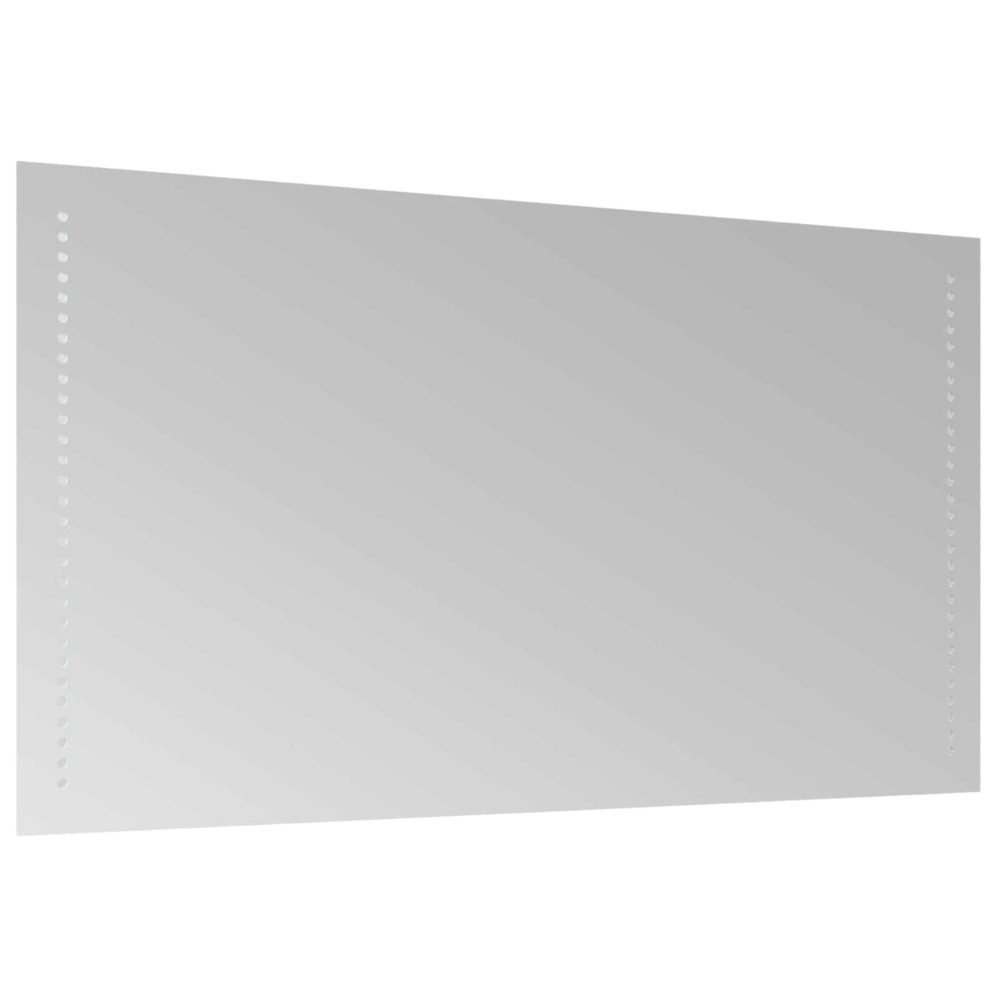LED Bathroom Mirror Transparent 90 x 50 cm Tempered Glass