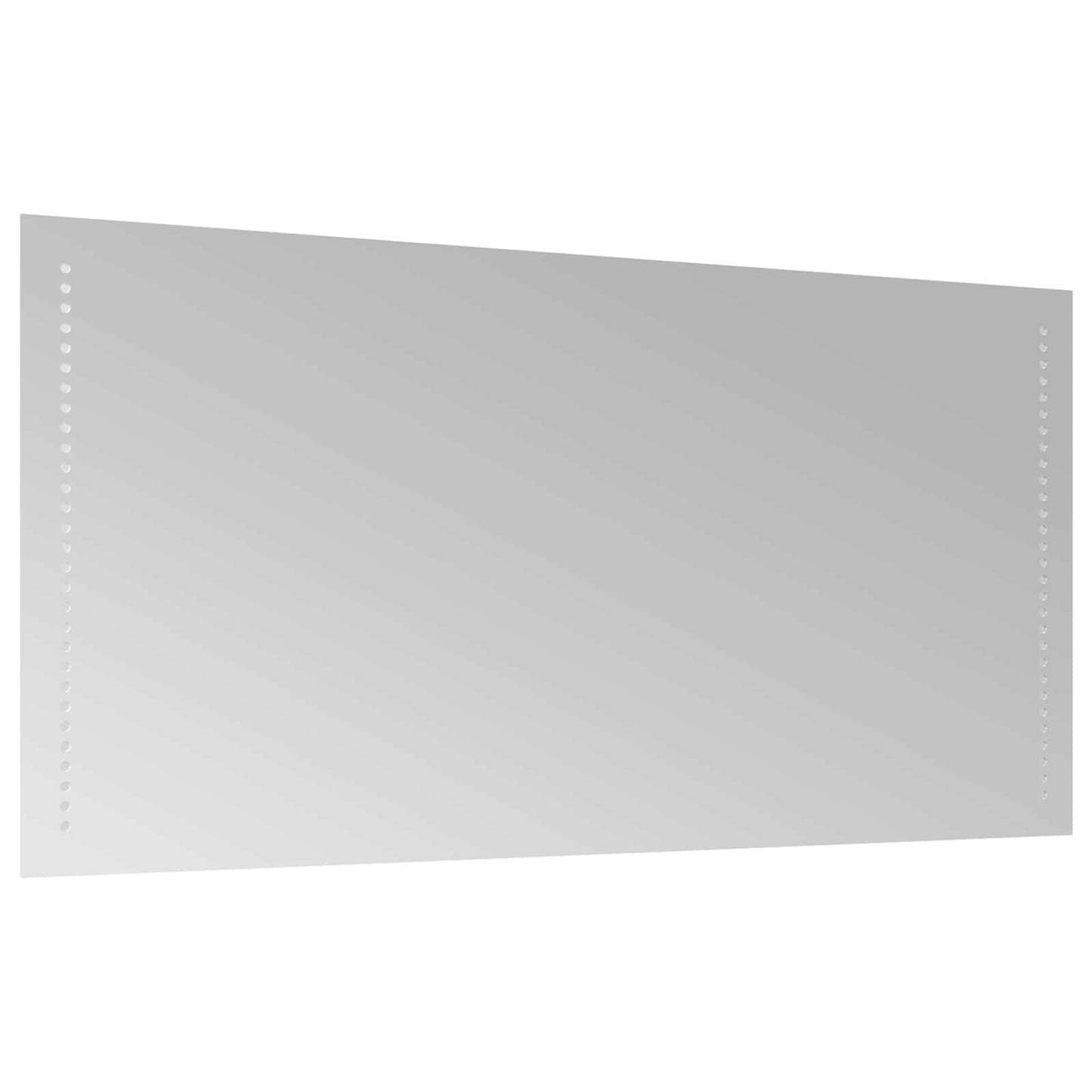 LED Bathroom Mirror Transparent 100 x 50 cm Tempered Glass