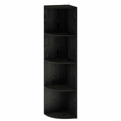 Corner Shelf 4-Tier 31.5 x 31 x 130 cm Engineered Wood