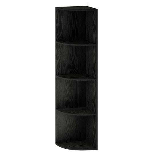 Corner Shelf 4-Tier 31.5 x 31 x 130 cm Engineered Wood