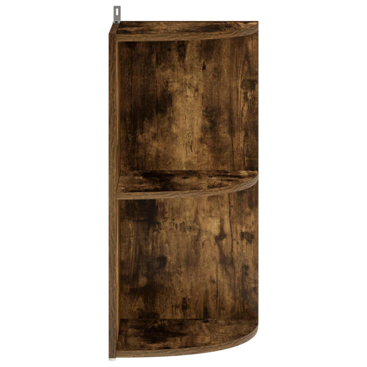 Corner Shelf 2-Tier 31.5 x 31 x 66 cm Engineered Wood