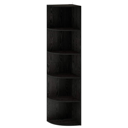 Corner Shelf 5-Tier 41.5 x 41.5 x 178 cm Engineered Wood