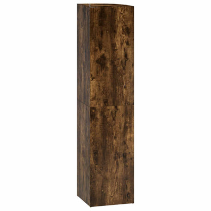 Corner Shelf 5-Tier 41.5 x 41.5 x 178 cm Engineered Wood