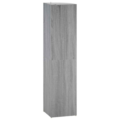 Corner Shelf 4-Tier 41.5 x 41.5 x 143 cm Engineered Wood