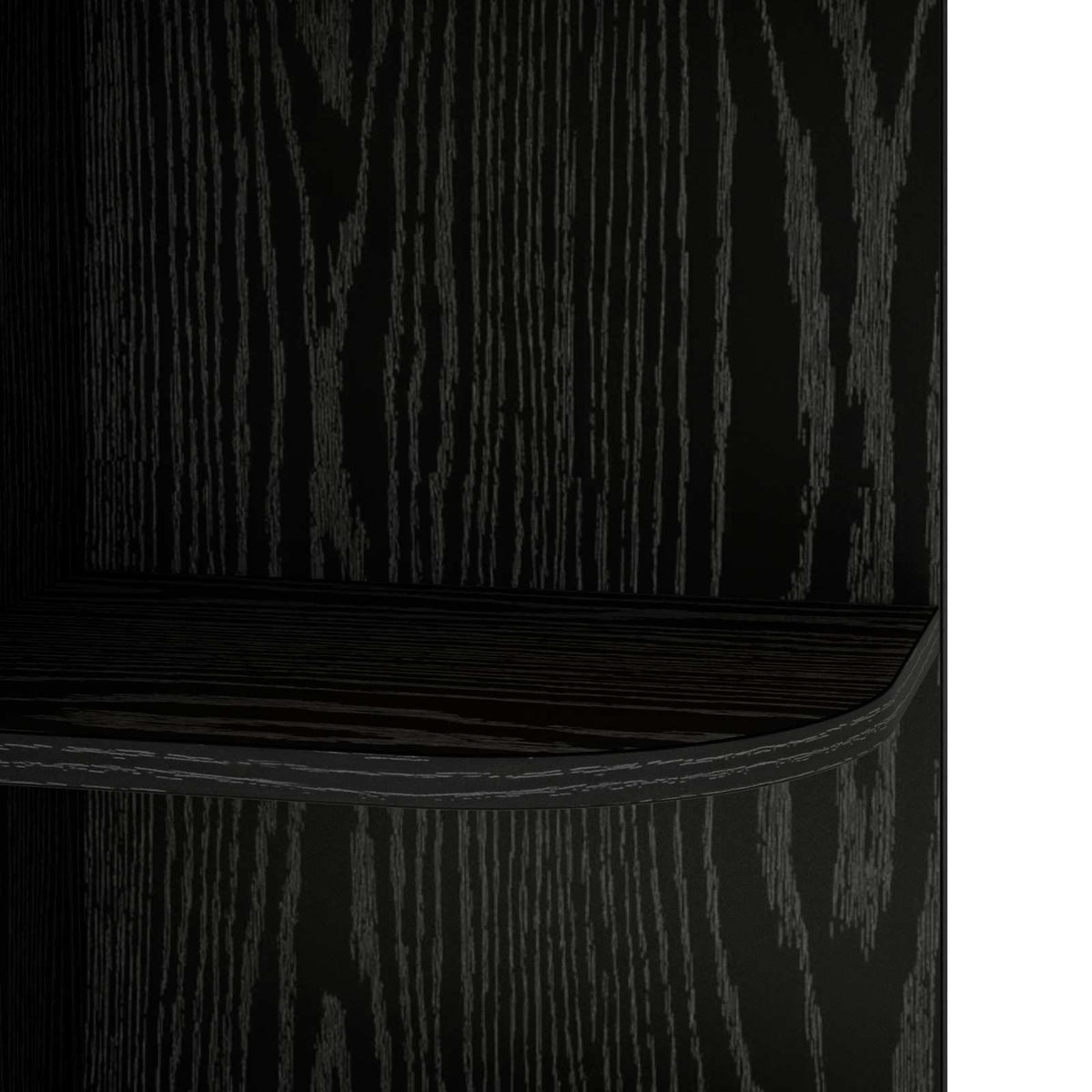 Corner Shelf 3-Tier 41.5 x 41.5 x 107.5 cm Engineered Wood