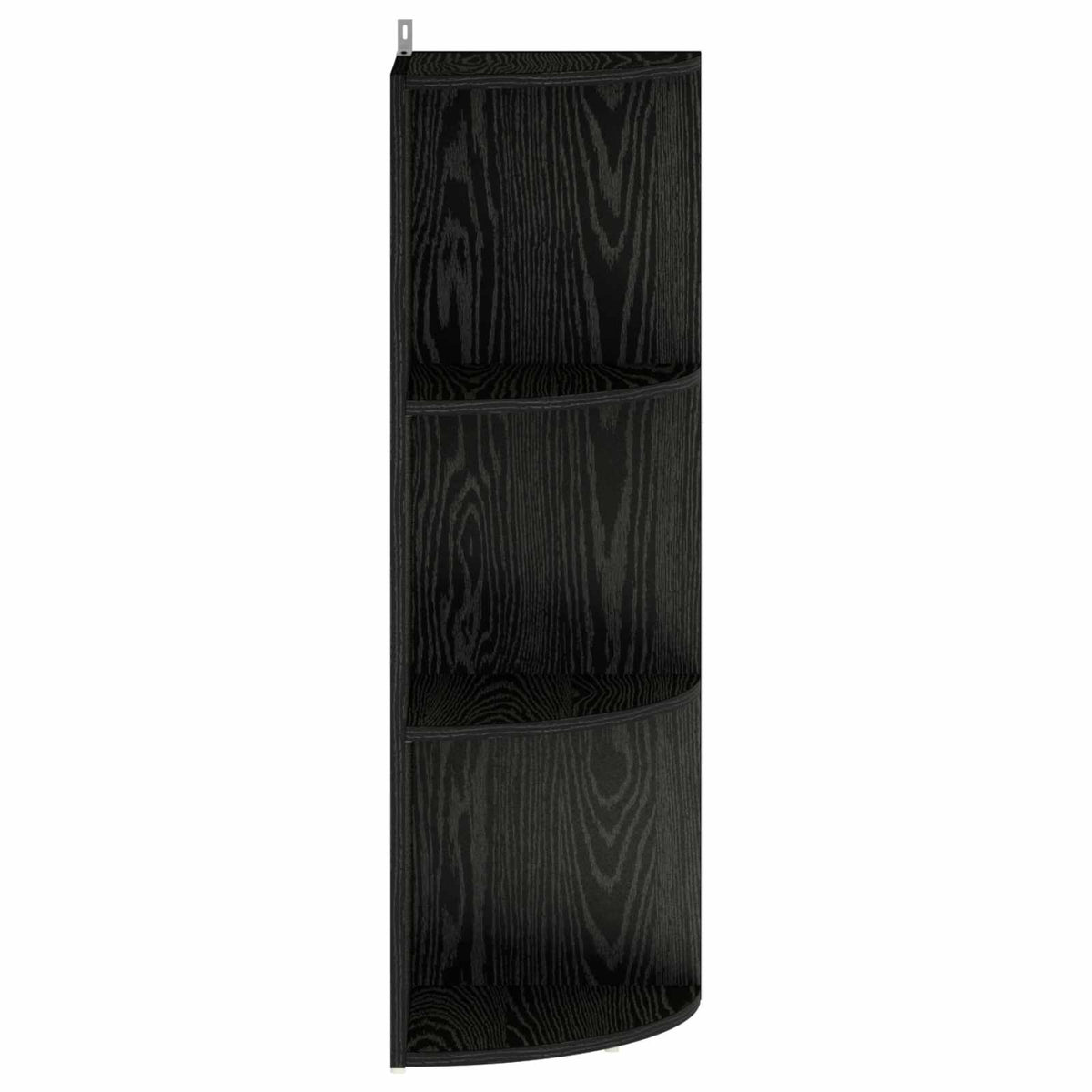 Corner Shelf 3-Tier 41.5 x 41.5 x 107.5 cm Engineered Wood