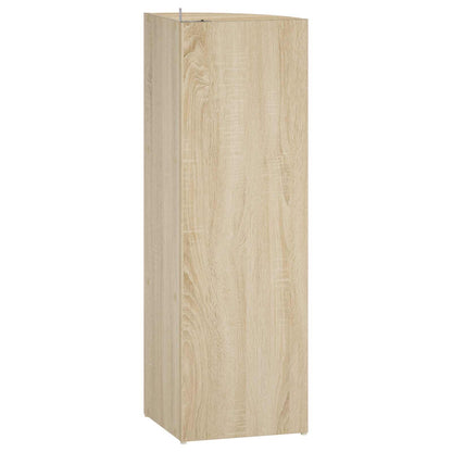 Corner Shelf 3-Tier 41.5 x 41.5 x 107.5 cm Engineered Wood