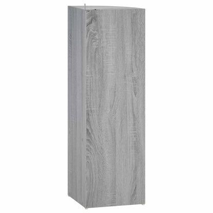 Corner Shelf 3-Tier 41.5 x 41.5 x 107.5 cm Engineered Wood