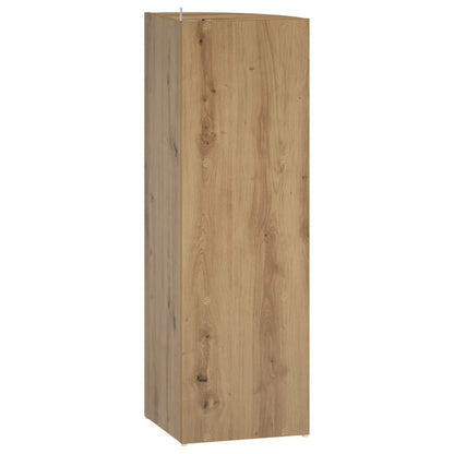 Corner Shelf 3-Tier 41.5 x 41.5 x 107.5 cm Engineered Wood