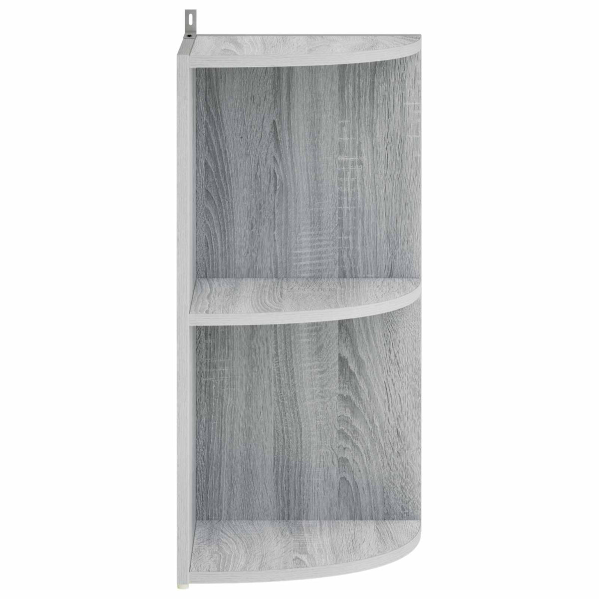 Corner Shelf 2-Tier 41.5 x 41.5 x 72 cm Engineered Wood