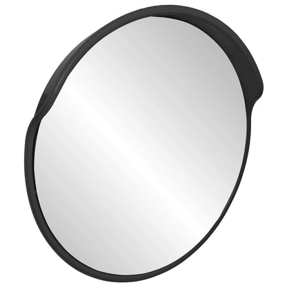 Outdoor Convex Traffic Mirror Black Ø75 cm Polycarbonate