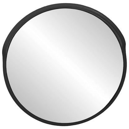 Outdoor Convex Traffic Mirror Black Ø75 cm Polycarbonate