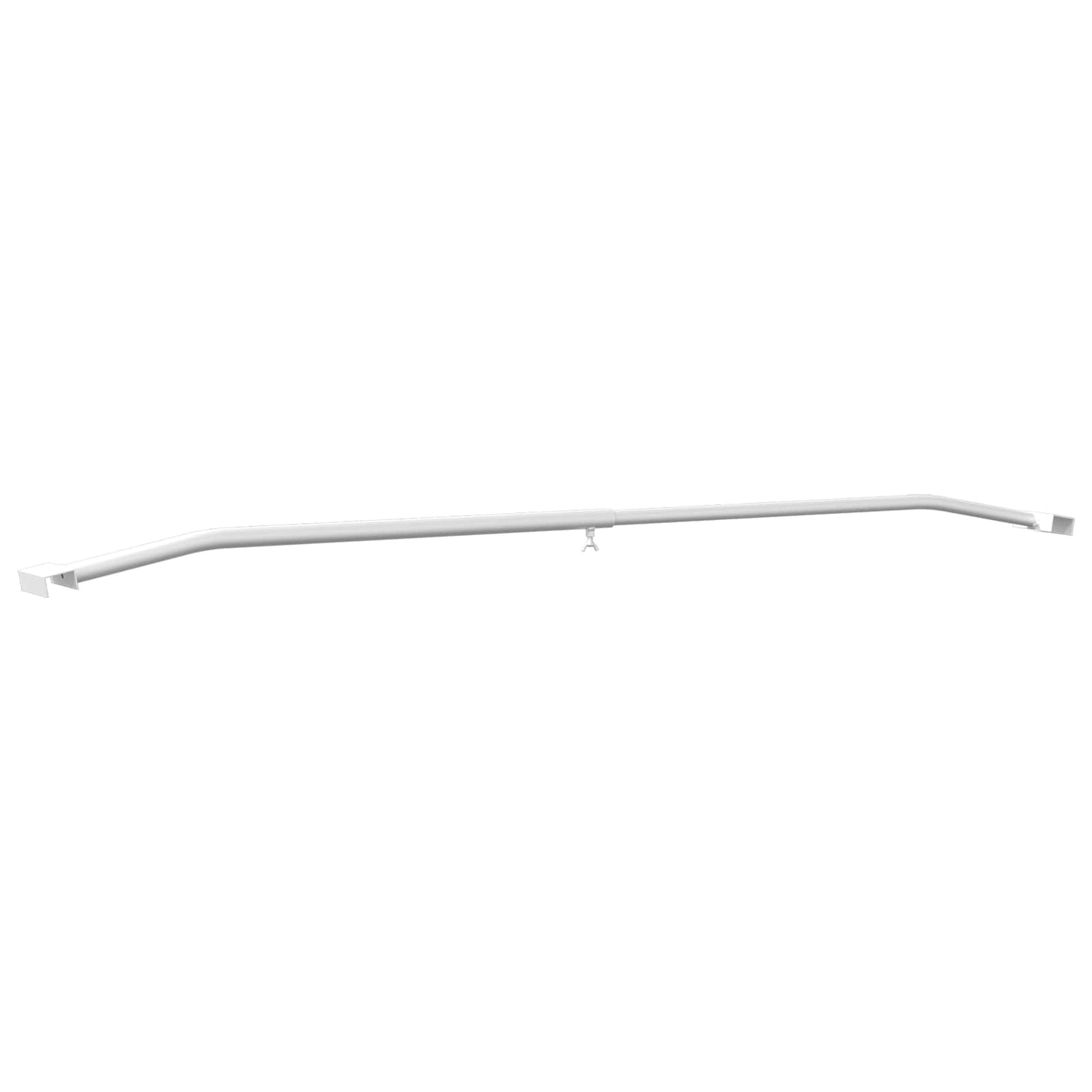 Tarpaulin Bracket for Trailers Silver 102-155 cm Aluminum