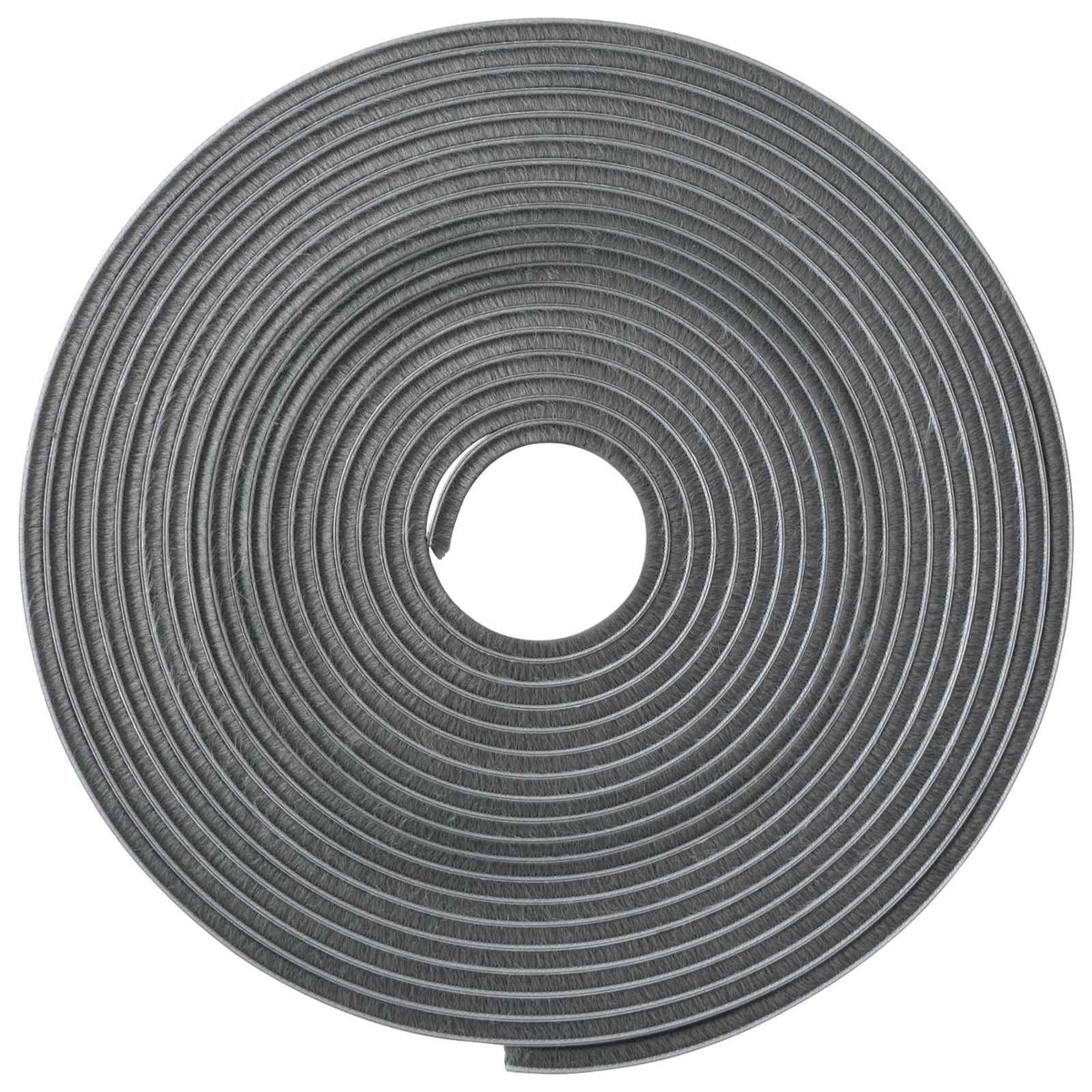 Self-Adhesive Door Brush Seal 5 m PP Grey