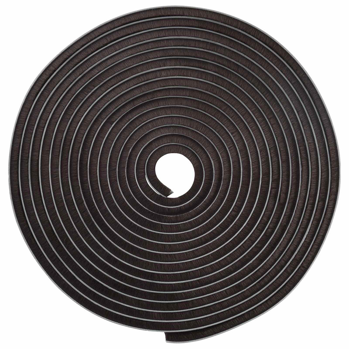 Self-Adhesive Door Brush Seal 5 m PP Brown
