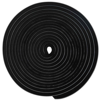 Self-Adhesive Door Brush Seal 5 m PP Black