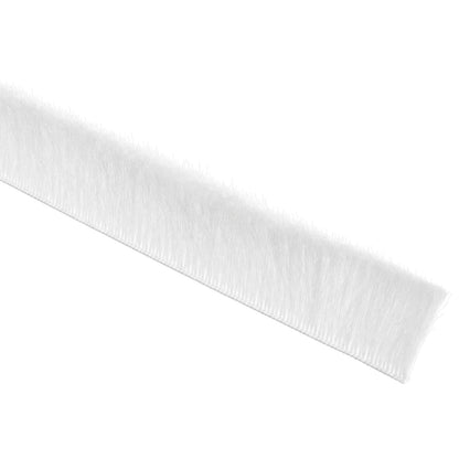 Self-Adhesive Door Brush Seal 5 m PP White