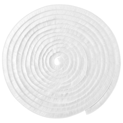 Self-Adhesive Door Brush Seal 5 m PP White