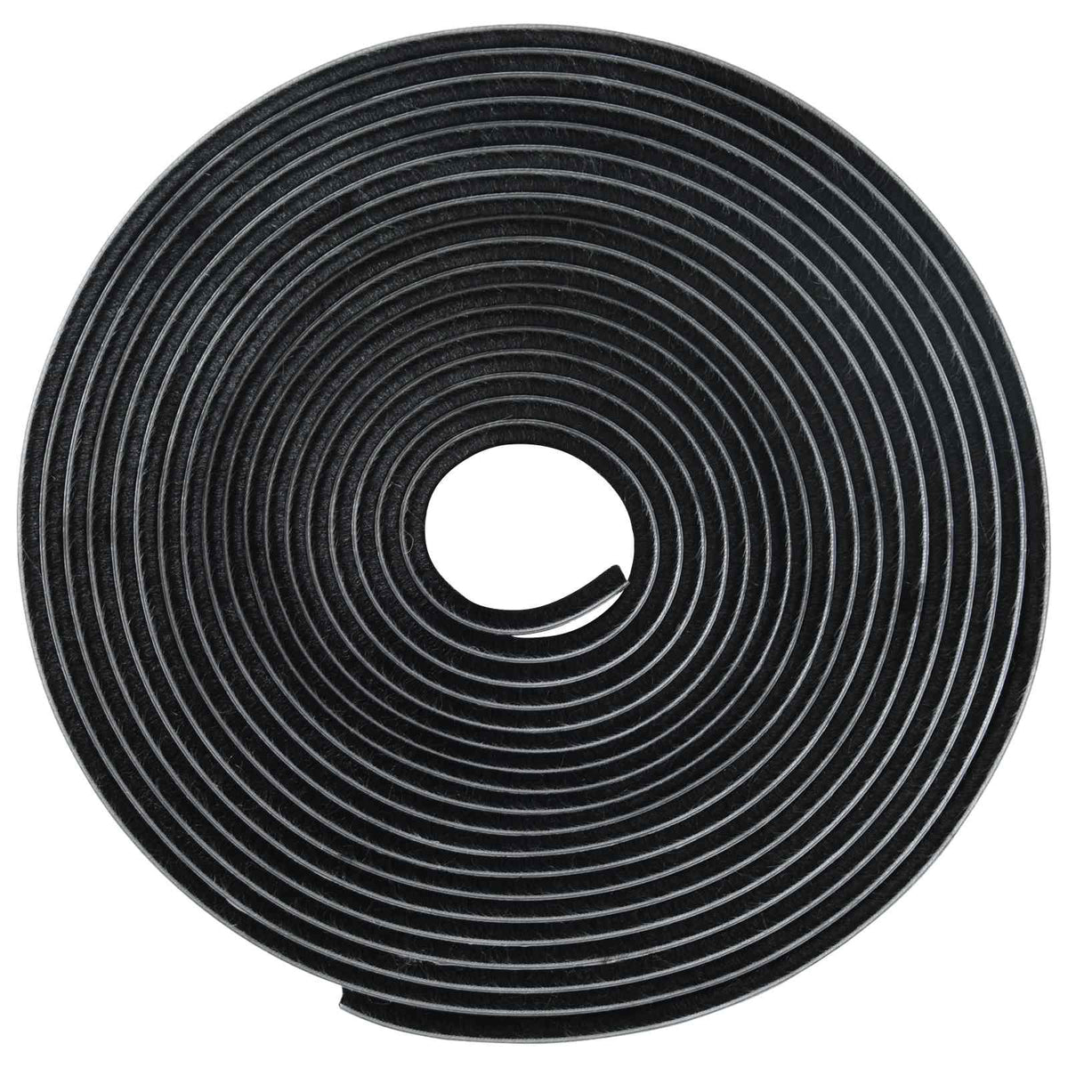 Self-Adhesive Door Brush Seal 10 m PP Black