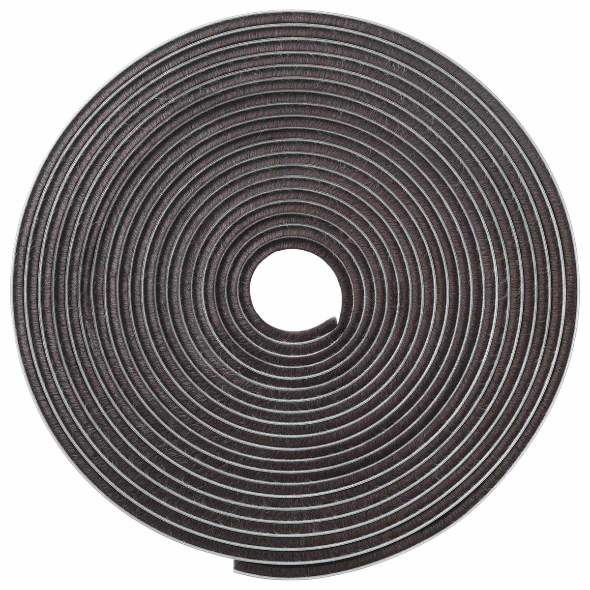 Self-Adhesive Door Brush Seal 10 m PP Brown
