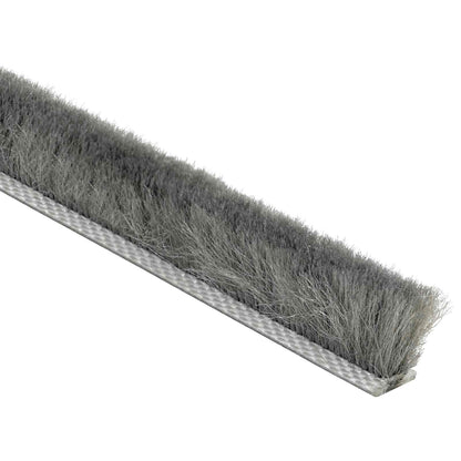Self-Adhesive Door Brush Seal 10 m PP Grey