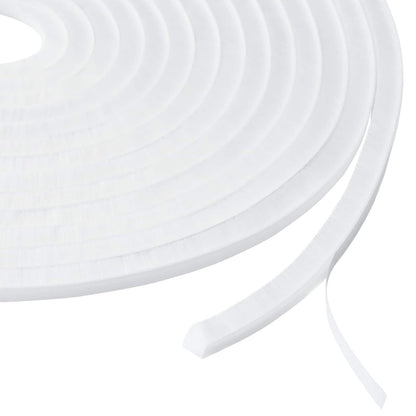 Self-Adhesive Door Brush Seal 10 m PP White