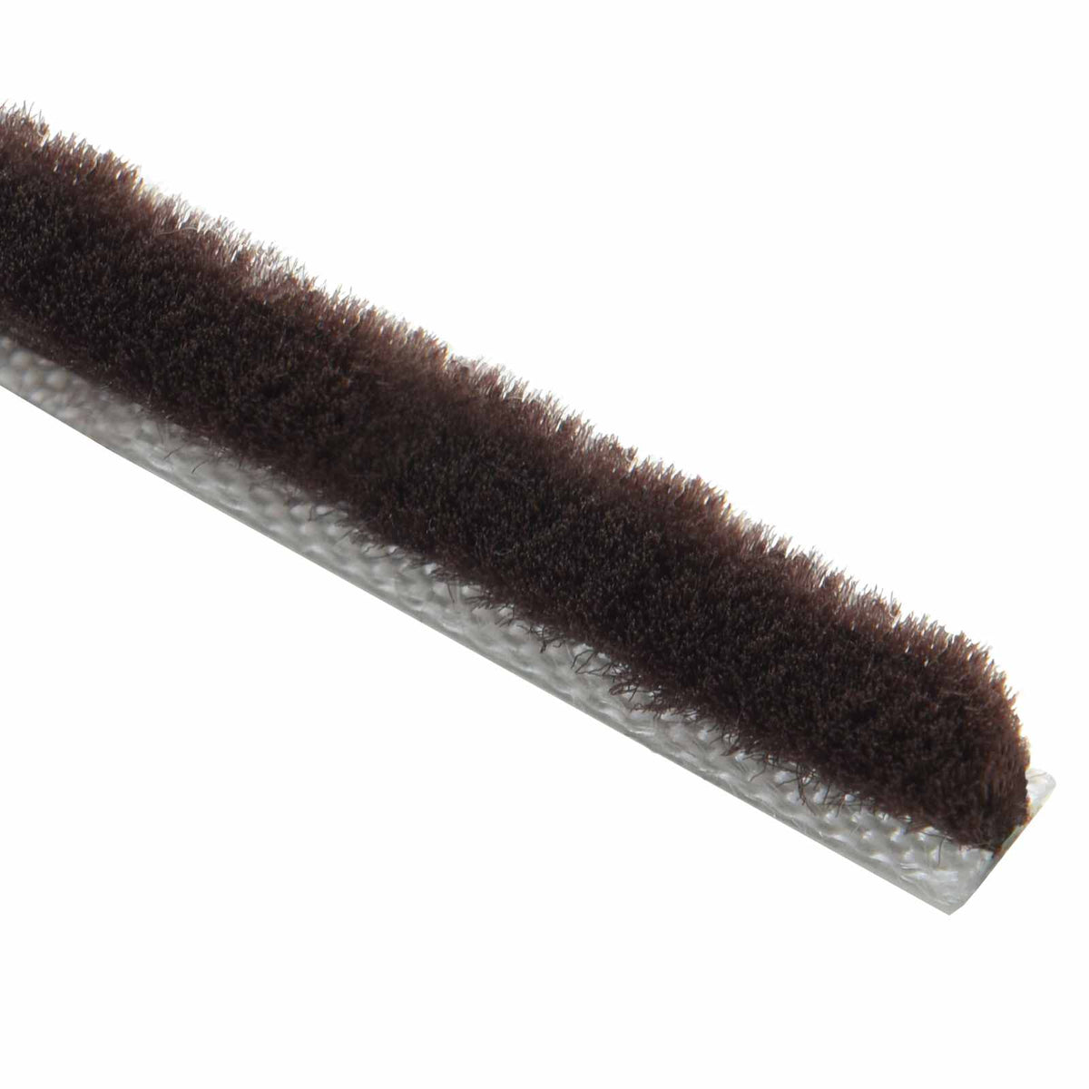 Self-Adhesive Door Brush Seal 25 m PP Brown