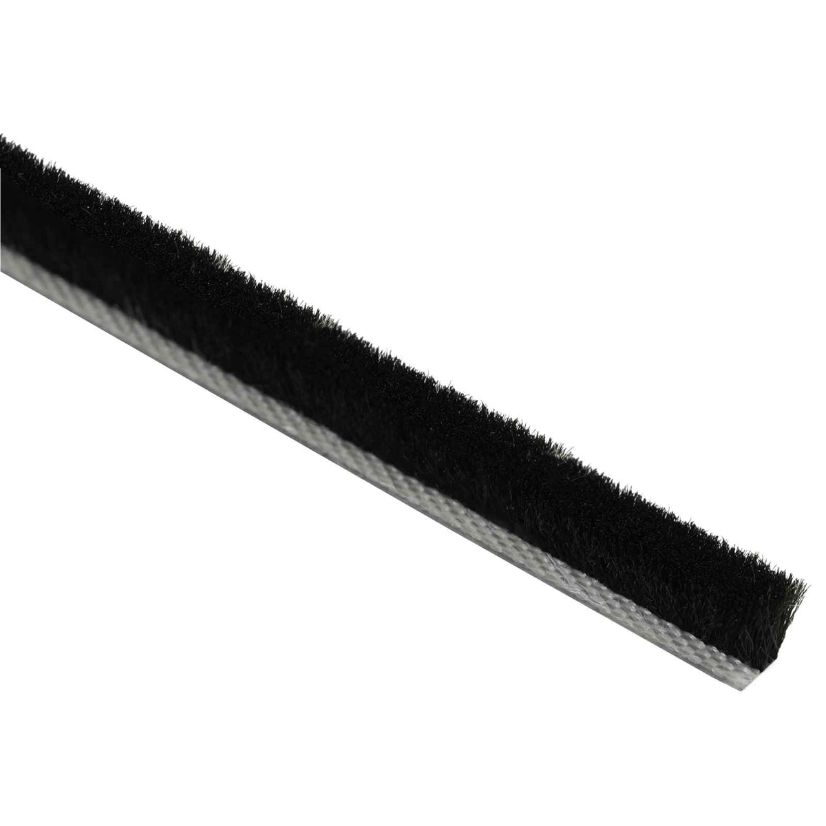 Self-Adhesive Door Brush Seal 25 m PP Black